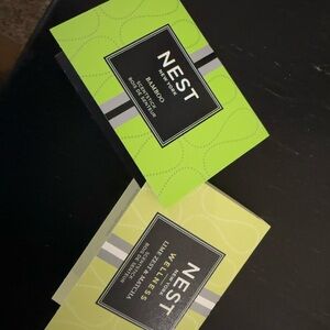 NEST New York Bamboo Scented Stick and Lime Zest & Matcha Scented Stick